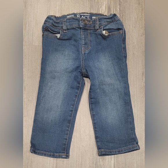 SIZE 18-24 Months | The Children's Place Straight Leg Baby Boy Jeans - Picture 1 of 3